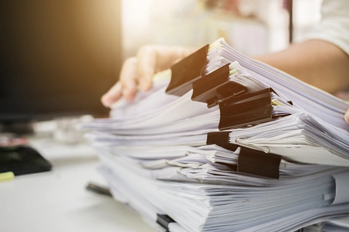 Imagem do post sobre a guarda de documentos